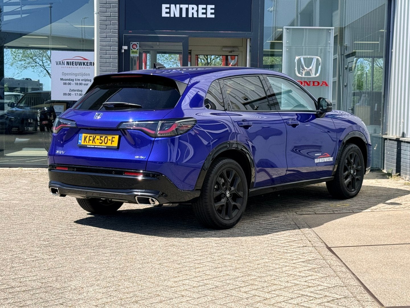 HONDA Zr-V 2.0 e:HEV Automaat Sport | Carplay & Android | Na, Auto's, Automaat, Gebruikt, 4 cilinders, Blauw