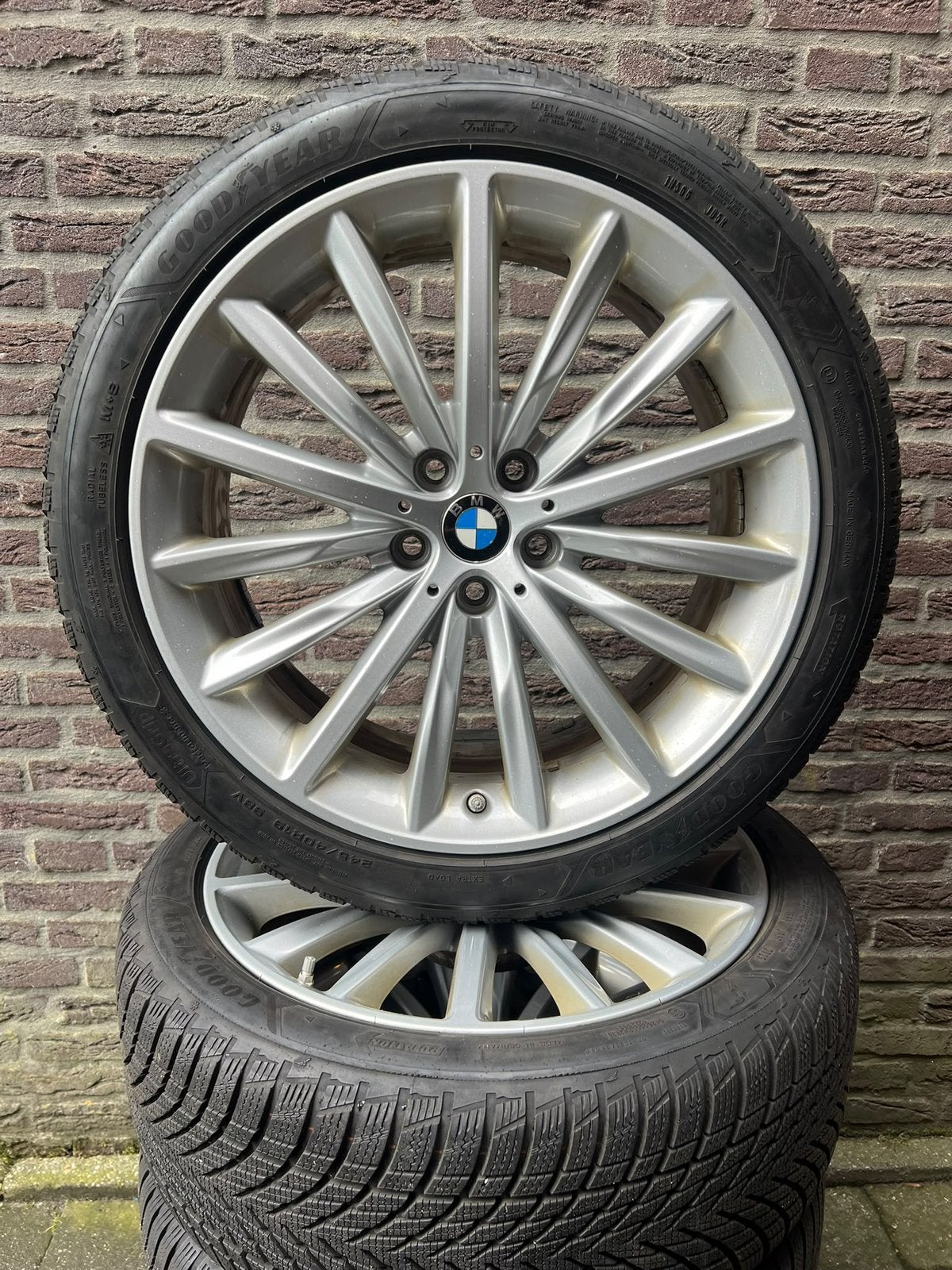 OEM BMW 5 serie G30 G31 lm velgen 19 inch breedset style 633, Velg(en), Winterbanden, Personenwagen, Ophalen