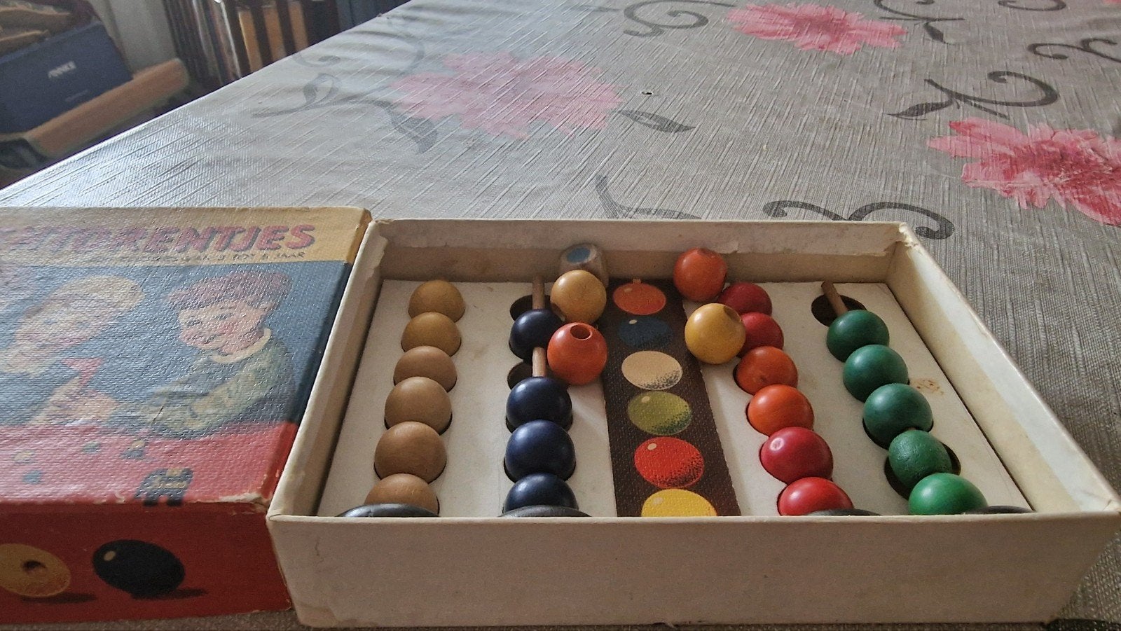 Vintage Jumbo Kleurentorentjes spel - Oudje, Een of twee spelers, Ophalen of Verzenden, Gebruikt, Jumbo