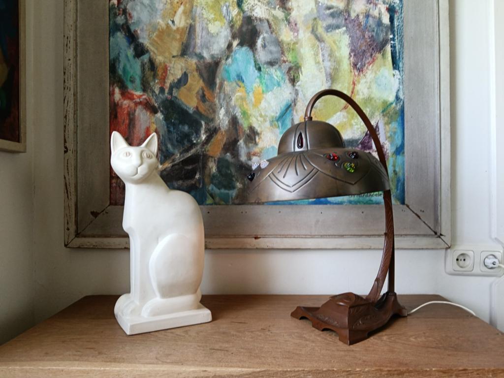 Wiener secession lamp, Ophalen