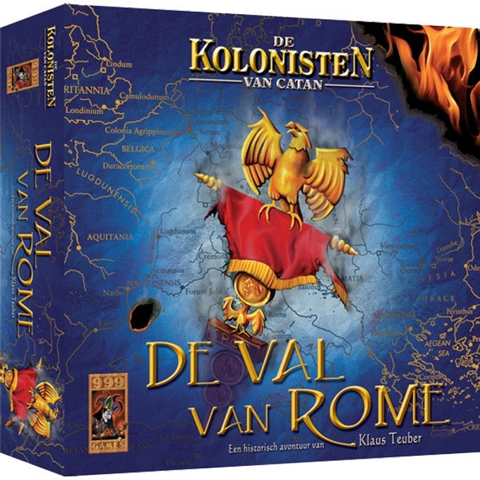 Kolonisten van Catan: De Val van Rome, Vijf spelers of meer, Ophalen of Verzenden, Zo goed als nieuw, 999 Games b.v.
