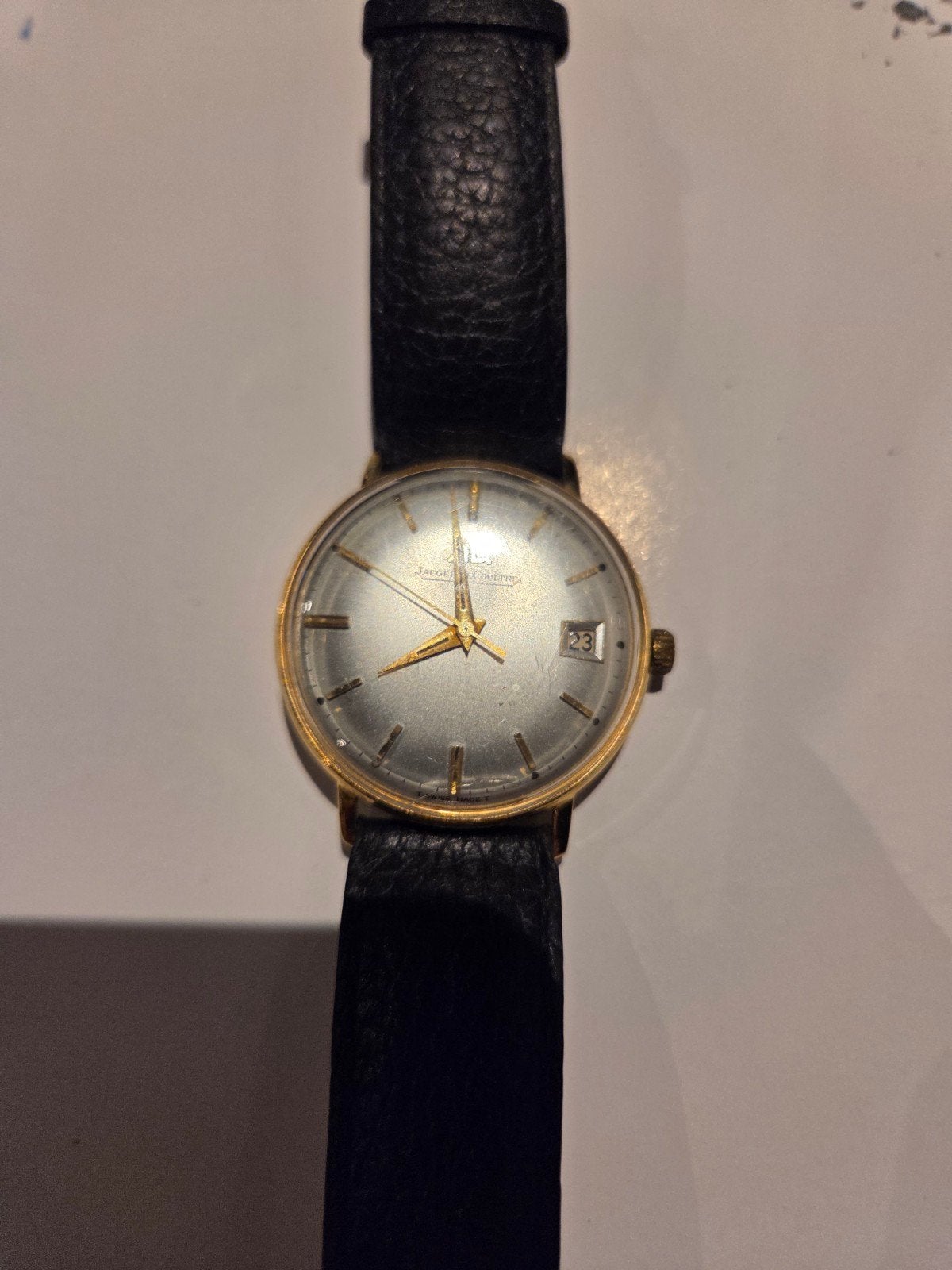 Jaeger-LeCoultre Herenhorloge 18 k, Overige merken, Polshorloge, Ophalen of Verzenden, Goud