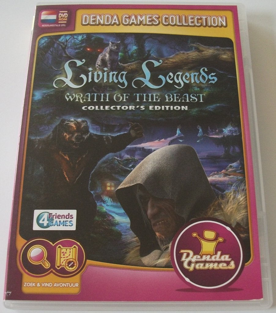 PC Game *** LIVING LEGENDS *** Wrath of the Beast, Puzzel en Educatief, 1 speler, Ophalen of Verzenden, Zo goed als nieuw