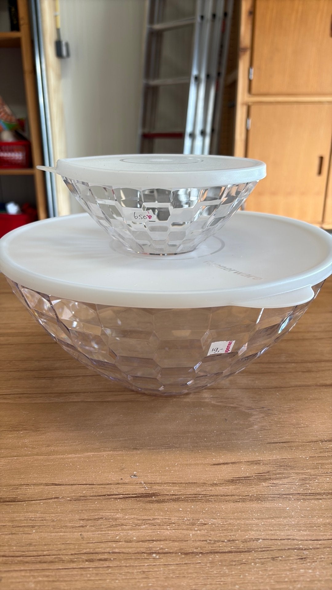 Tupperware prisma diamant collectie kommen nieuw, Huis en Inrichting, Keuken | Tupperware, Ophalen of Verzenden, Nieuw, Bak of Kom