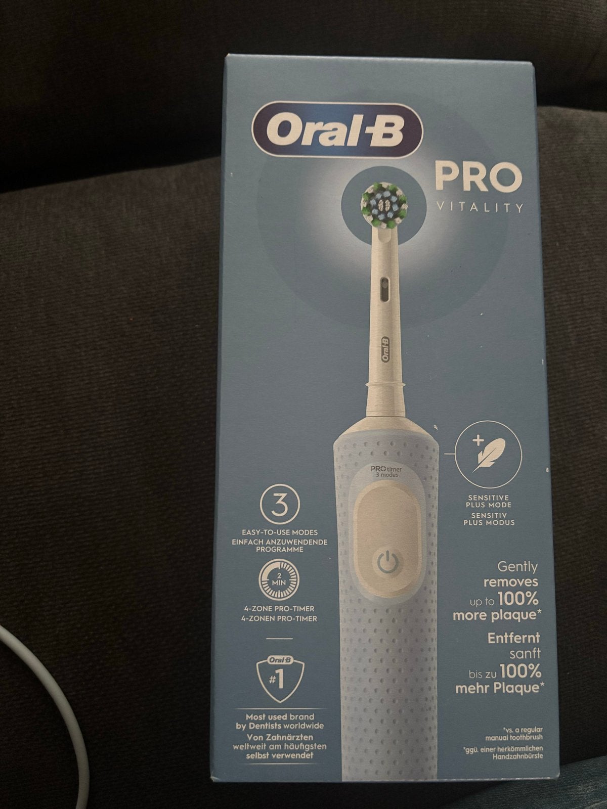 Oral-B PRO Vitality Elektrische Tandenborstel, Ophalen of Verzenden, Nieuw, Mondverzorging