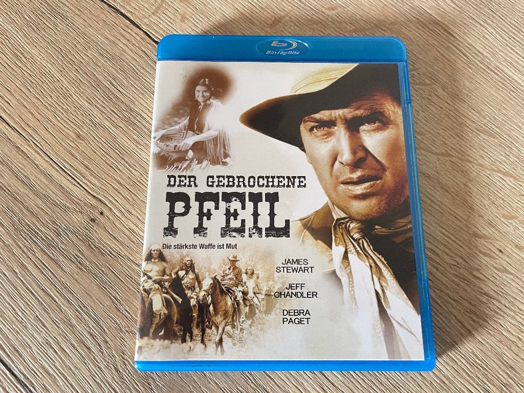 Broken Arrow - James Stewart (western), Cd's en Dvd's, Blu-ray, Verzenden, Zo goed als nieuw, Actie