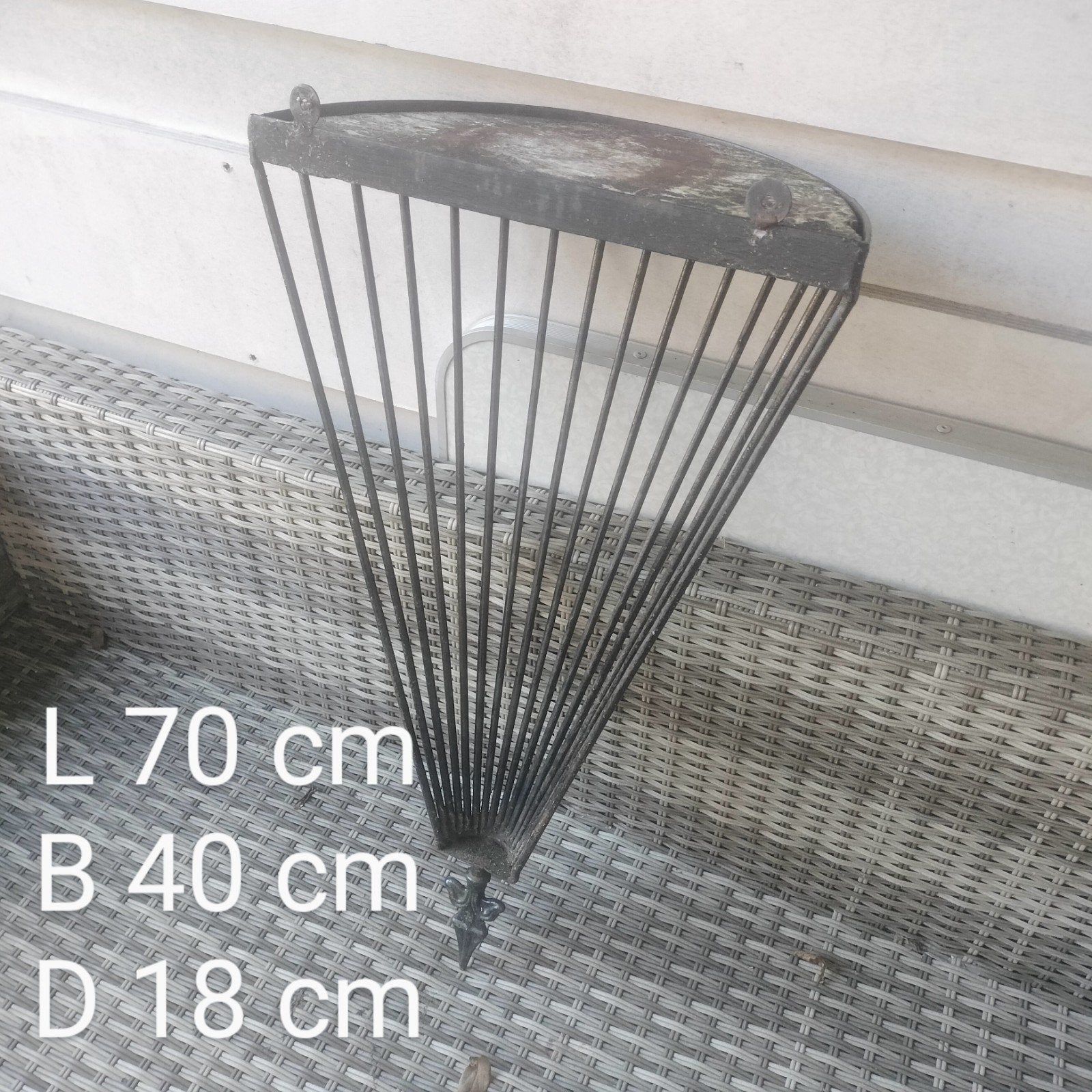 tuinwanddecoratie, Ophalen of Verzenden, Gebruikt
