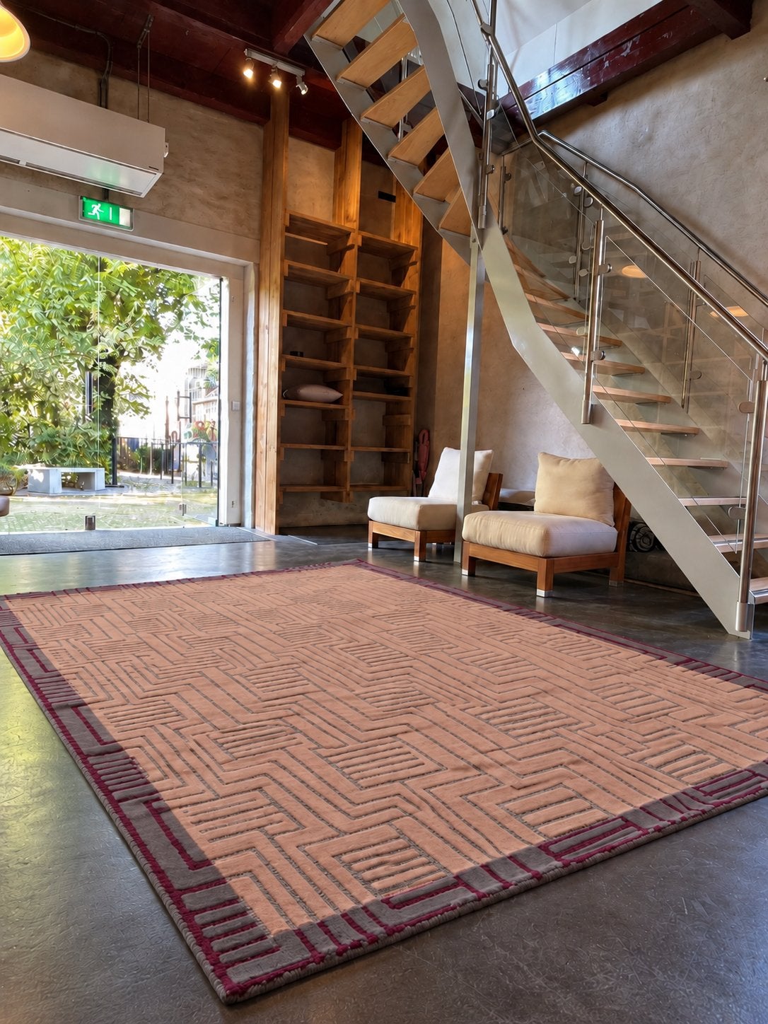 Brink en Campman tapijt TB Kimno Pink 250x350, Ophalen, 200 cm of meer, Nieuw, 200 cm of meer