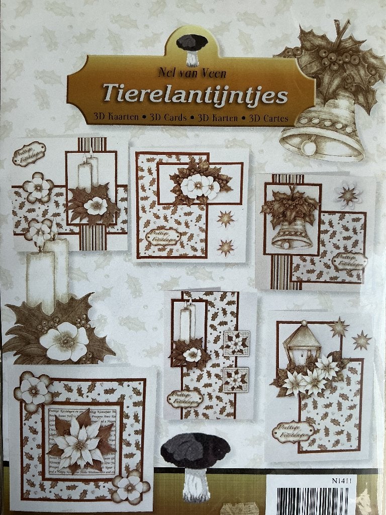 Tierelantijntje kaarten pakket voor 6 kaarten, Ophalen of Verzenden, Nieuw, Overige thema's, Overige typen