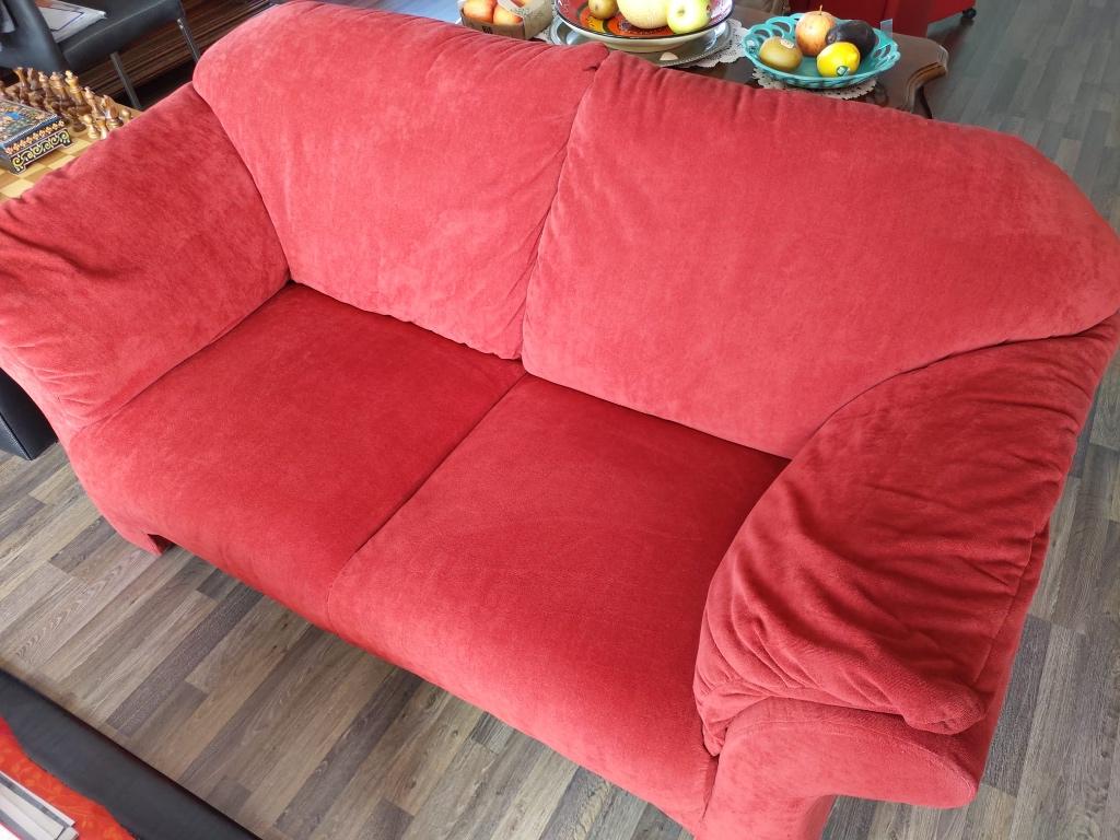 bank, Huis en Inrichting, Banken | Bankstellen, Velours, 150 tot 200 cm, Tweepersoons, 75 tot 100 cm