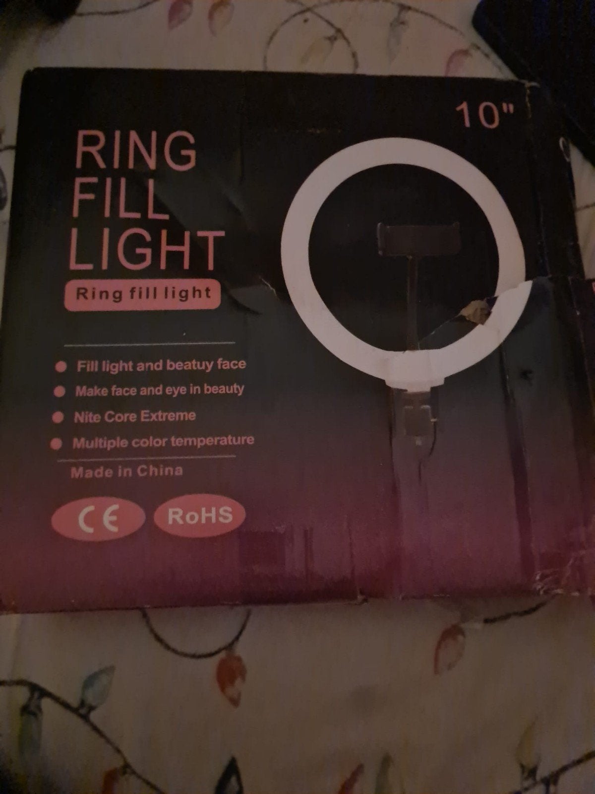 Ring Fill Light 10 inch - Perfect voor content creators, Ophalen of Verzenden, Nieuw