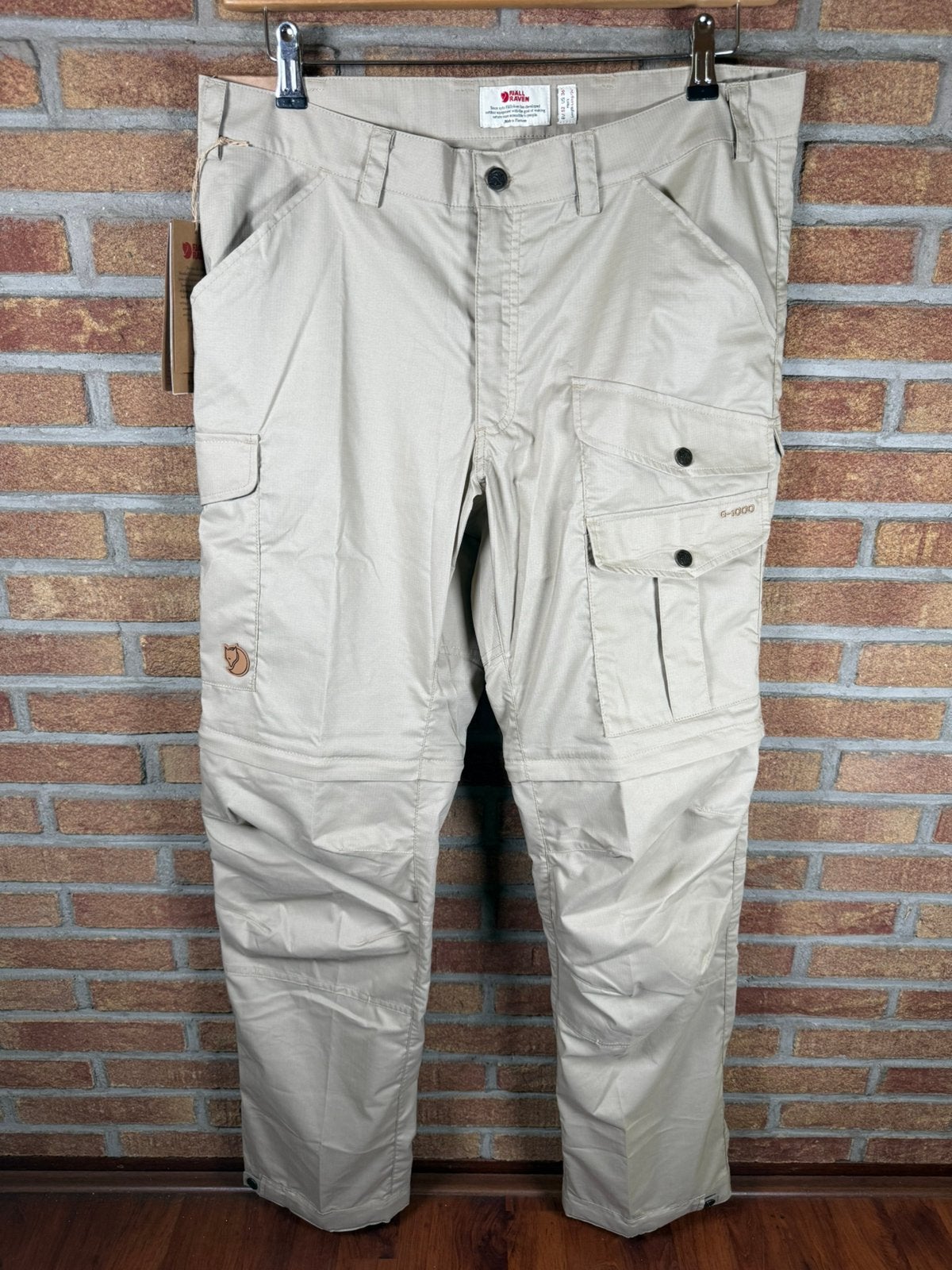 Fjall Raven Vidda Pro Lite Zip off Trs Men’s - maat 52, Ophalen of Verzenden, Nieuw, Maat 52/54 (L), Beige