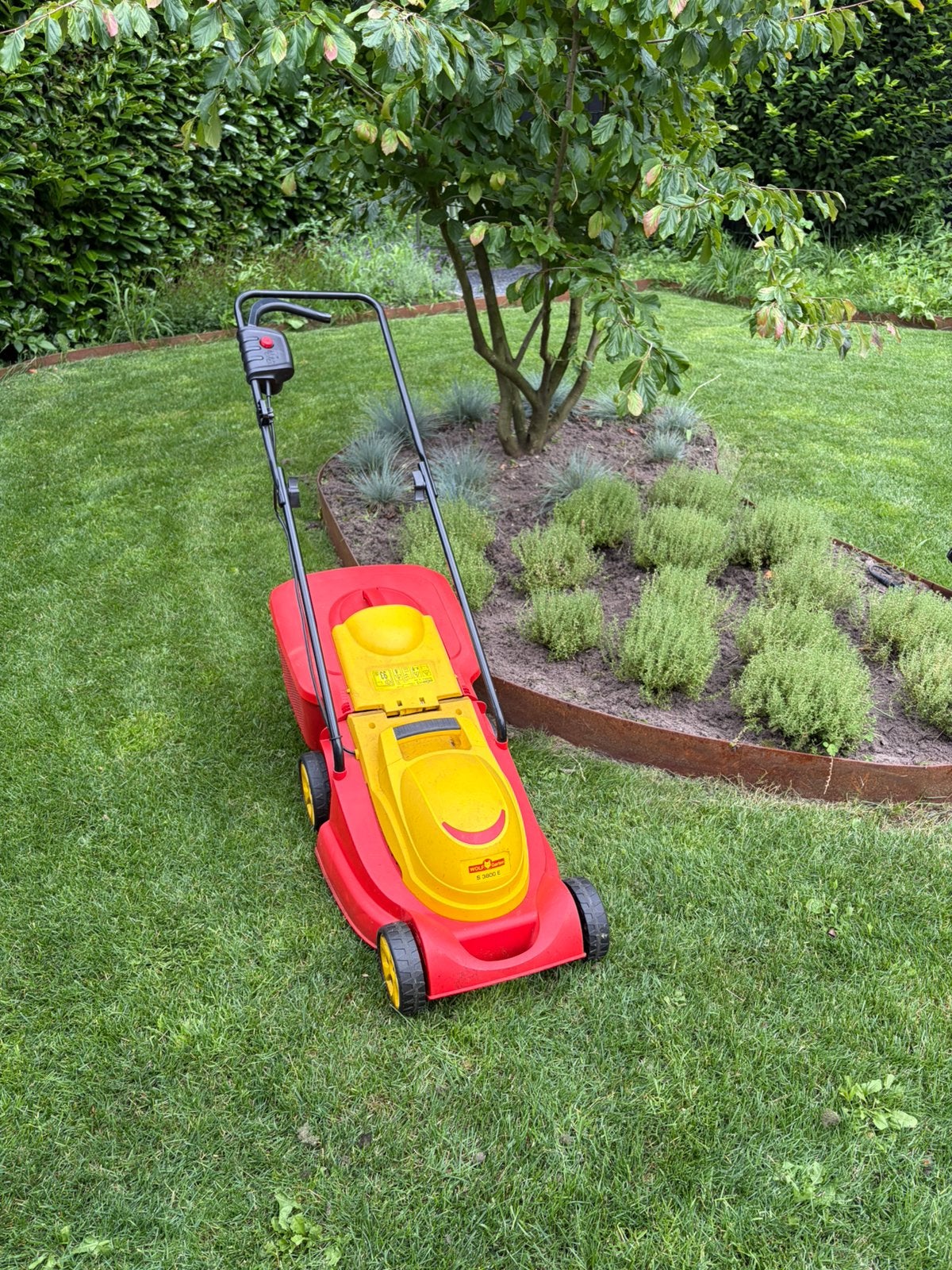 Grasmaaier Wolf-garten S3800E, Ophalen, Cirkelmaaier, Gebruikt, Elektrische grasmaaier