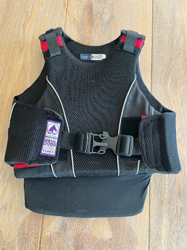 Body protector maat C-L, Ophalen, Gebruikt, Kinderen, Zwart