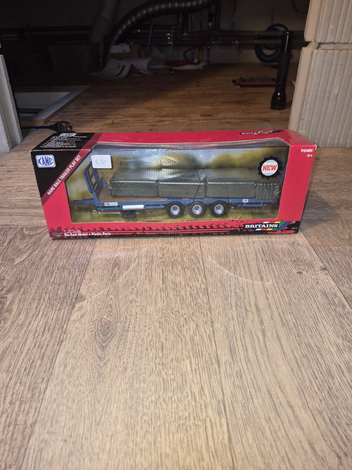 Kane Bale Trailer Play Set - Nieuw in doos, Hobby en Vrije tijd, Ophalen of Verzenden, Tractor of Landbouw