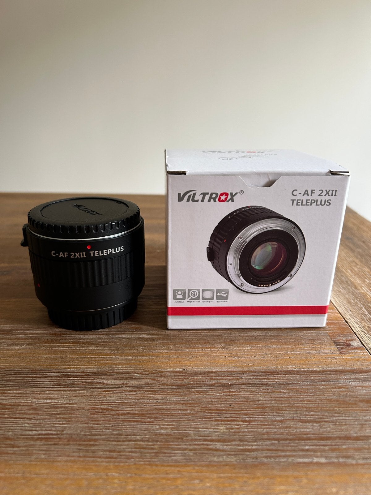 Viltrox C-AF 2XII Teleplus converter voor Canon, Ophalen, Overige merken, Autofocus, Zo goed als nieuw