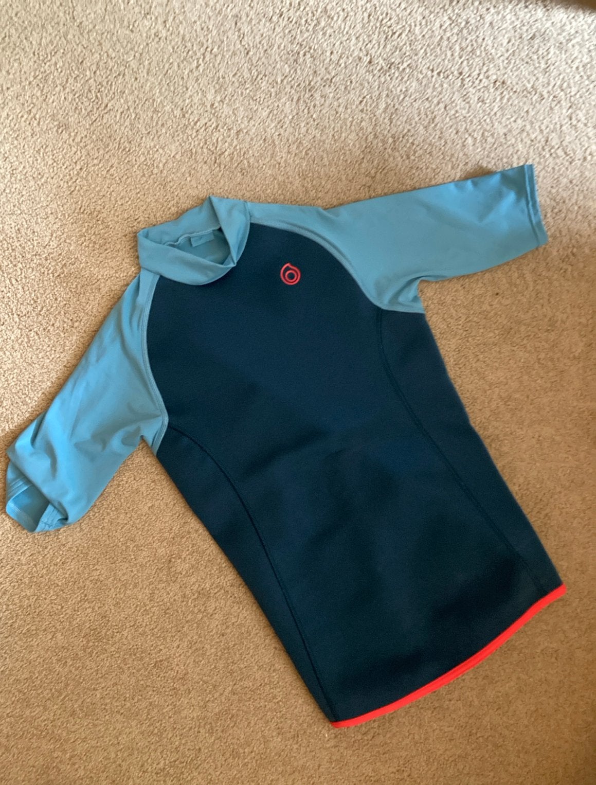 Decathlon snorkeltop/zwemshirt neopreen maat M, Ophalen, Zo goed als nieuw, Blauw, Overige typen