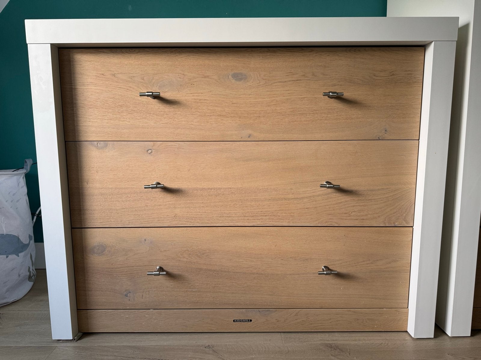 Complete Babykamer: Commode, Kast en Ledikant, Gebruikt, 50 tot 70 cm, Ophalen of Verzenden, 100 cm of meer