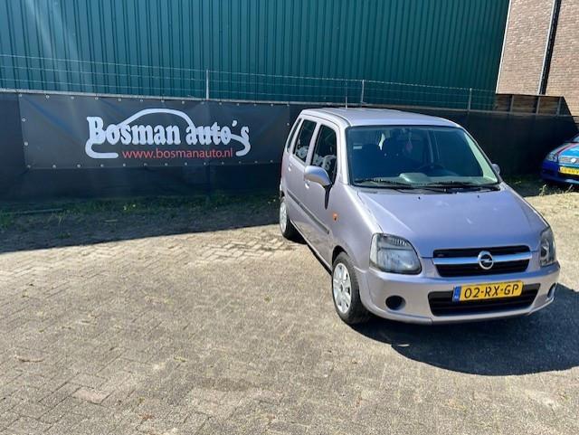 Opel Agila 1.2-16V Flexx cool, Voorwielaandrijving, Stof, Zwart, 1229 cc