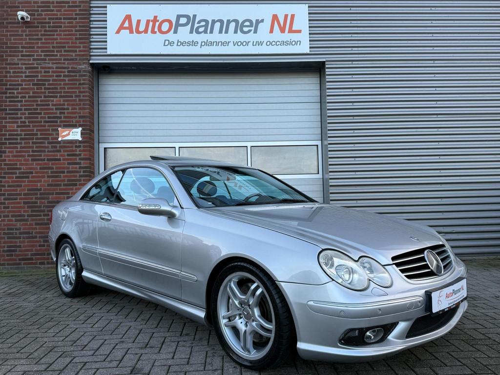 Mercedes-Benz CLK-klasse Coupé AMG 55! 367PK! Leder! Navi!, Auto's, Mercedes-Benz, Automaat, Achterwielaandrijving, Gebruikt, 1595 kg