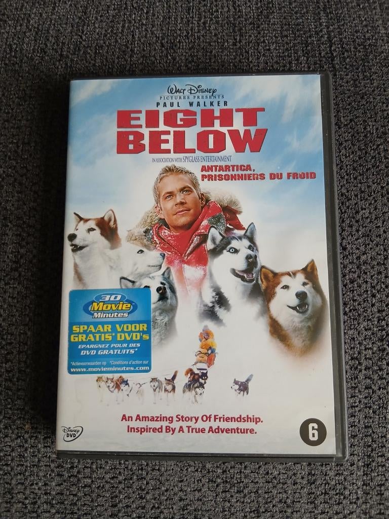 Eight Below DVD met paul walker, Cd's en Dvd's, Ophalen, Zo goed als nieuw