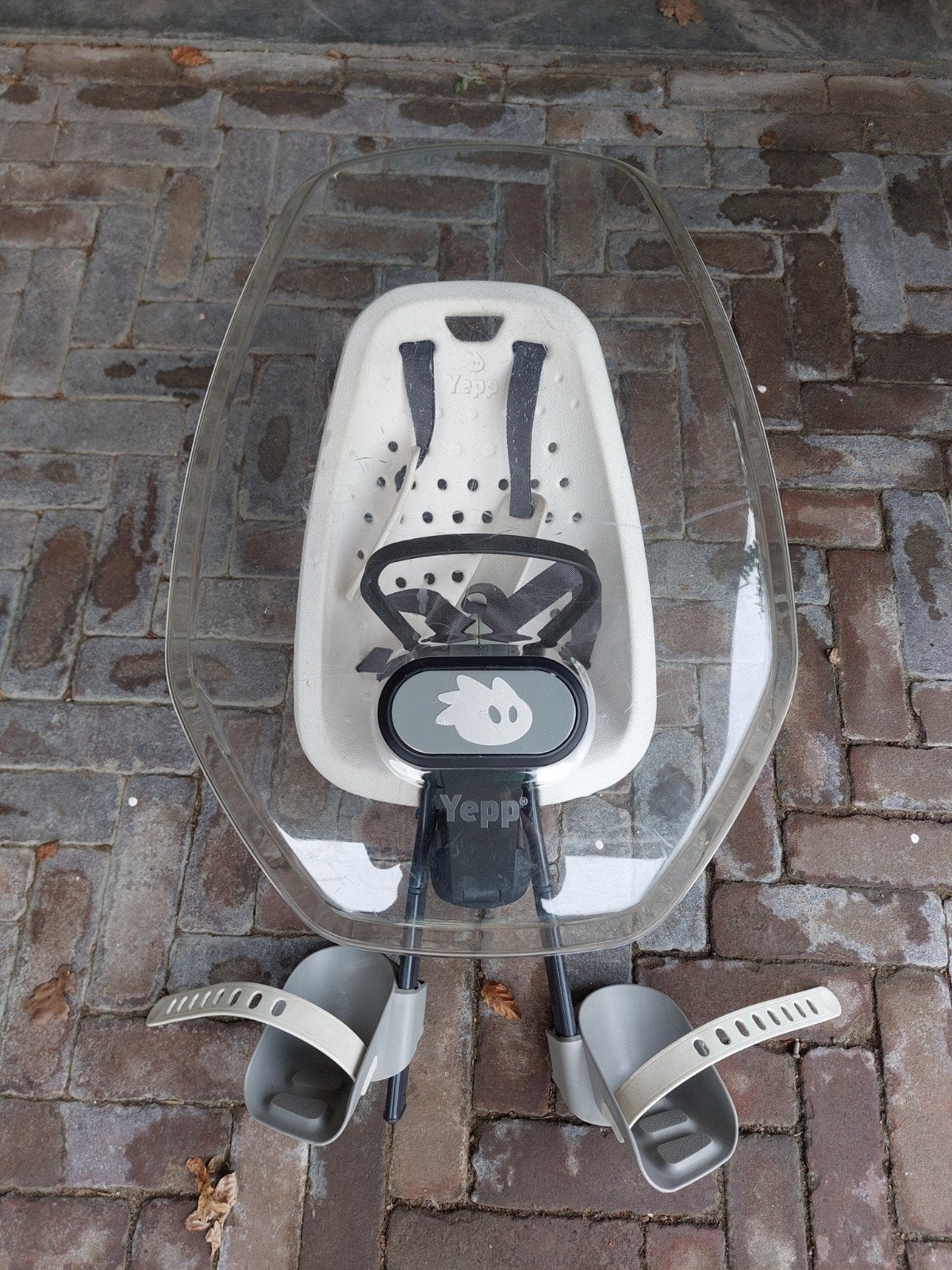 Yepp fietsstoeltje met windscherm, Ophalen, Gebruikt, Voorzitje, Yepp