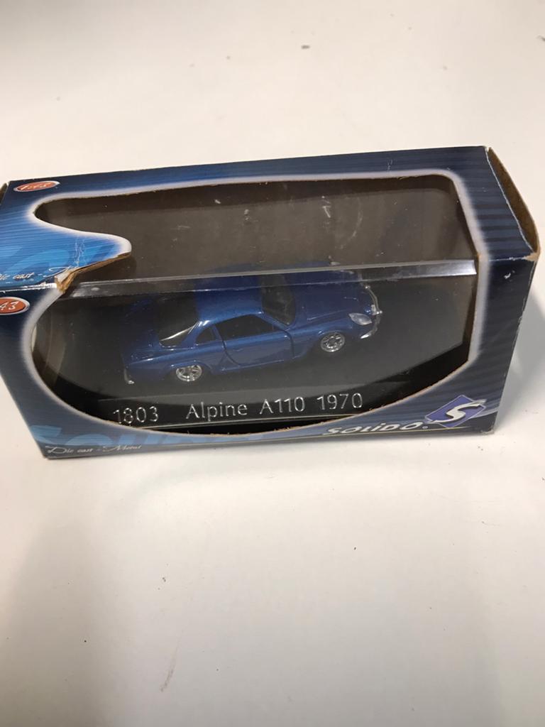 Renault Alpine A110 1970 nieuw in doos 1:43, Ophalen, Nieuw, Auto, Overige merken
