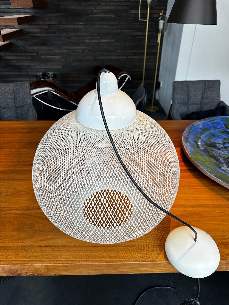 Moooi Non Random / E27 LED hanglamp 48cm lamp wit € 220,-, Ophalen, Zo goed als nieuw, Kunststof, High-end Furniture