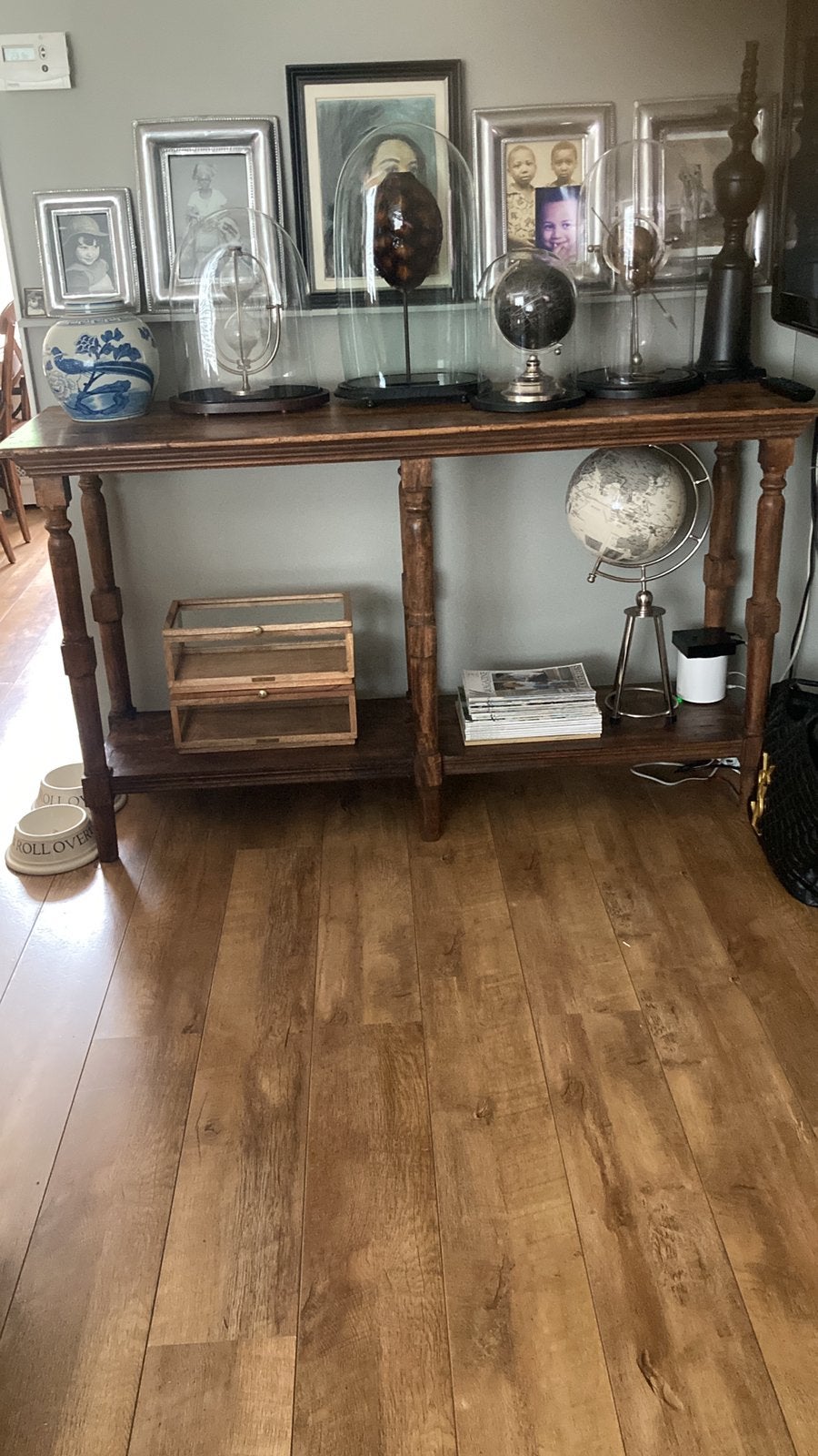 Prachtige sidetable, 100 tot 150 cm, Ophalen of Verzenden, Zo goed als nieuw, 25 tot 50 cm