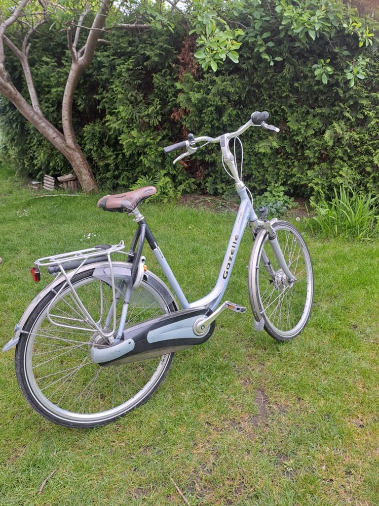 Gazelle damesfiets 58cm/26 inch, Fietsen en Brommers, Fietsen | Dames | Damesfietsen, Ophalen, Gebruikt, Versnellingen, 56 cm of meer