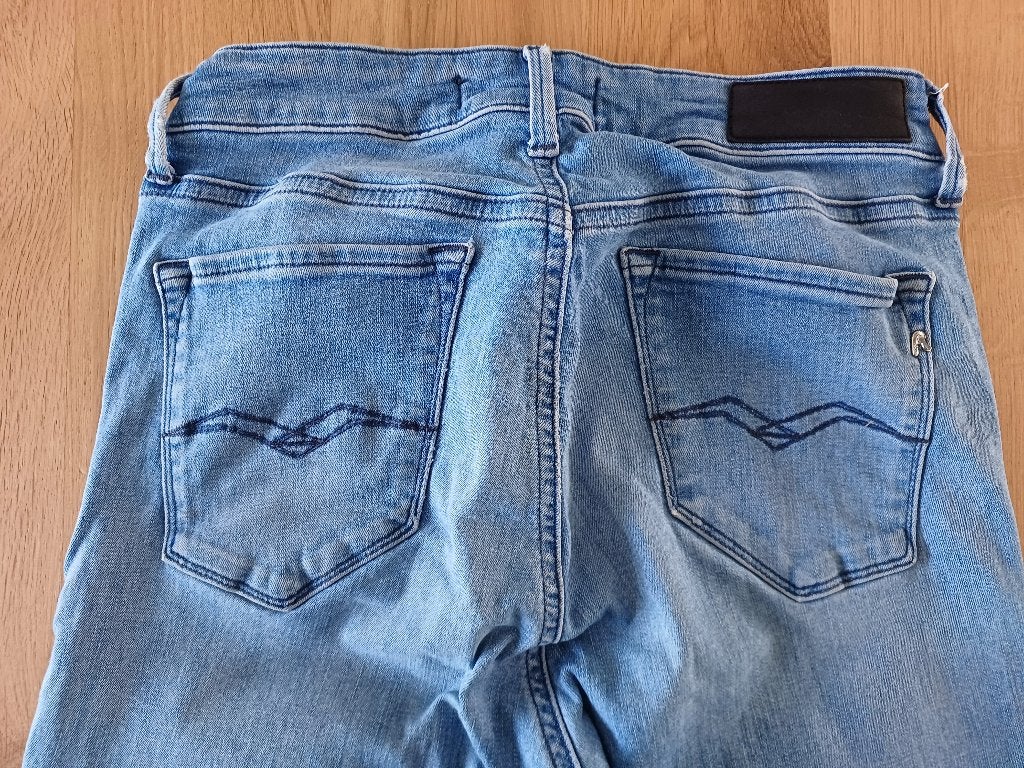 134 Replay skinny jeans, Blauw, Replay, Ophalen of Verzenden, Zo goed als nieuw