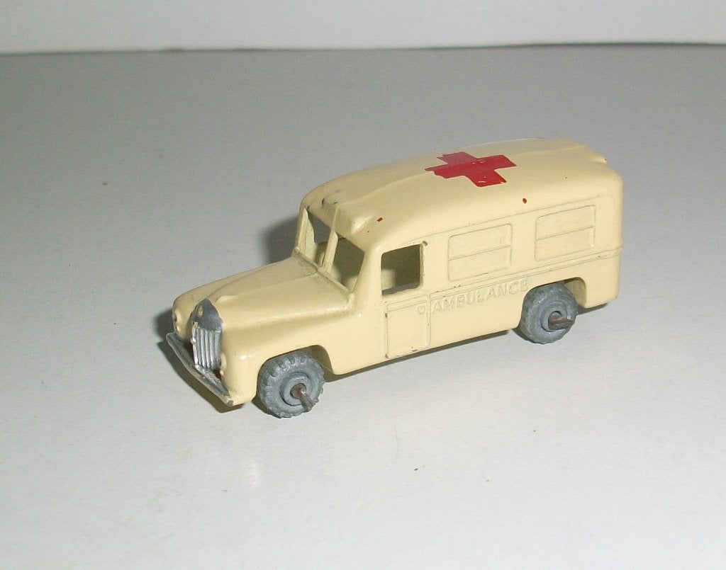 Matchbox Lesney nr.14a Daimler Ambulance, Ophalen of Verzenden, Gebruikt, Auto