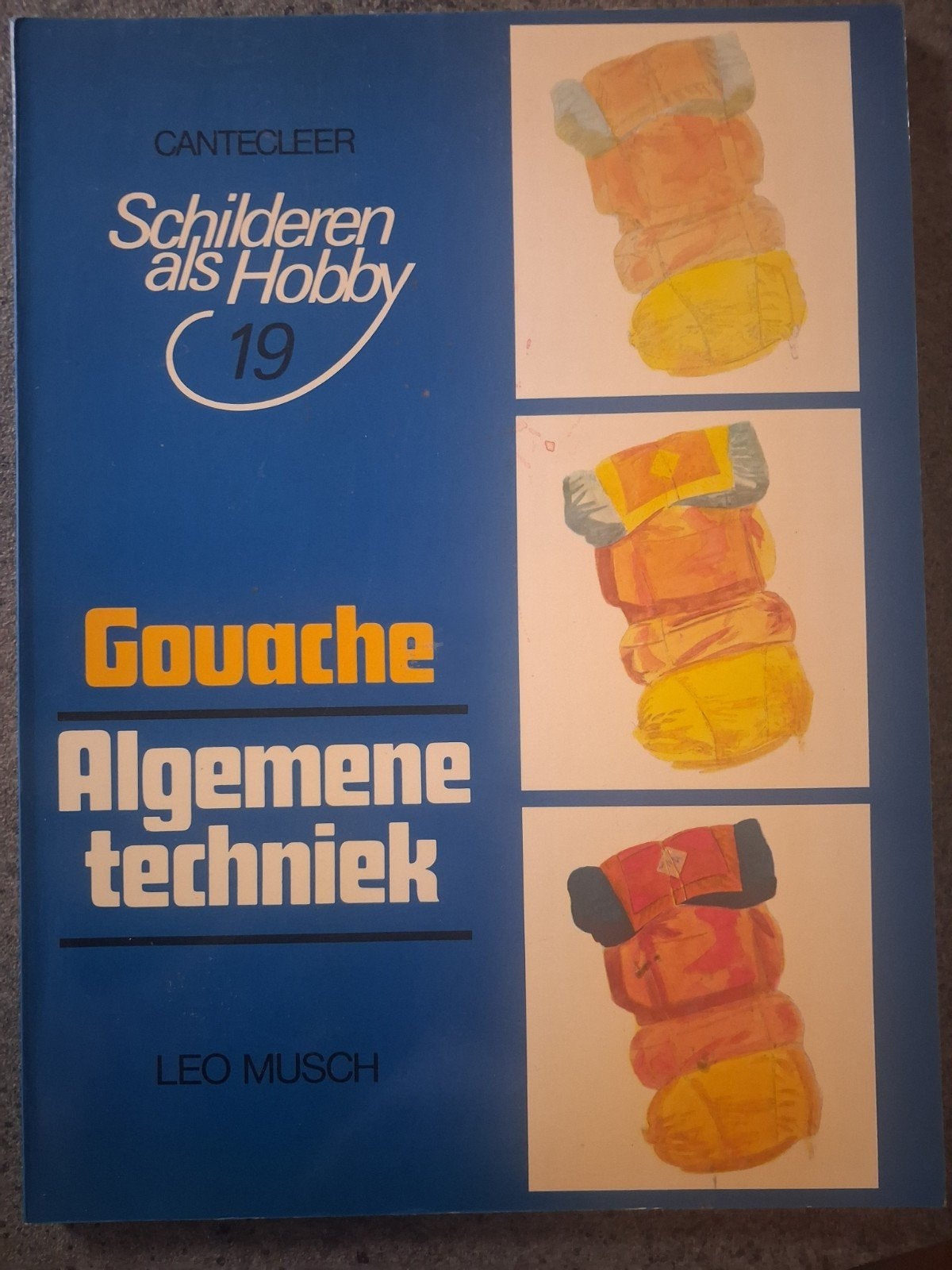 Gouache algemene techniek., Hobby en Vrije tijd, Ophalen of Verzenden, Zo goed als nieuw, Boek of Gids