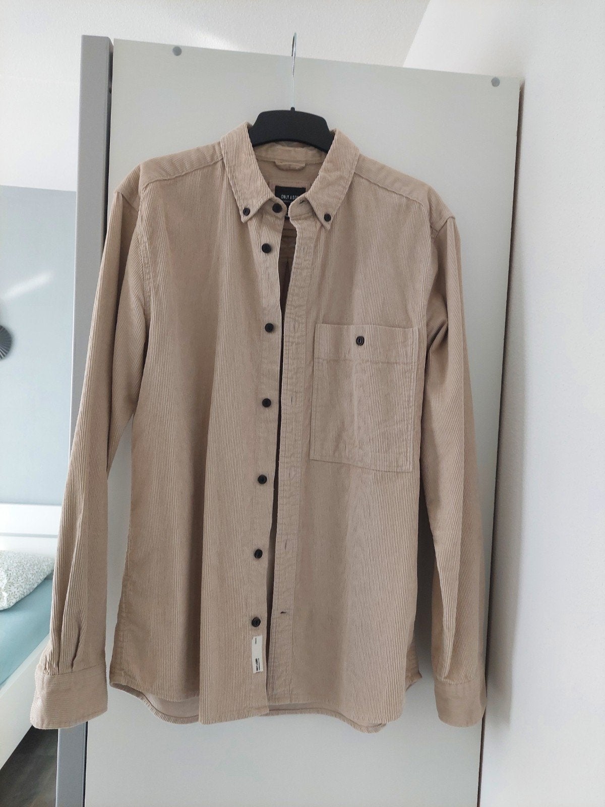 overshirt, Ophalen, Zo goed als nieuw, Beige