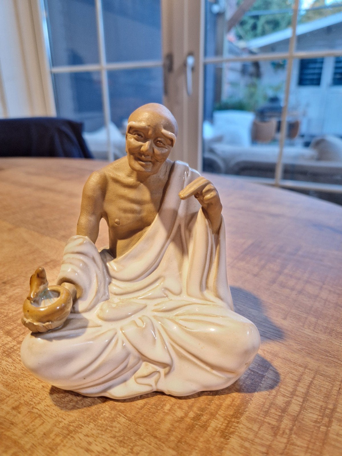 Boeddha beeldje - Monnik - Decoratie, Ophalen of Verzenden, Zo goed als nieuw, Religie
