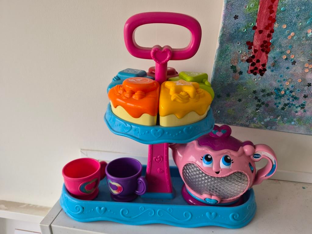 VTech Interactief Theesetje met Muziek en Licht, Ophalen of Verzenden, Jongen of Meisje