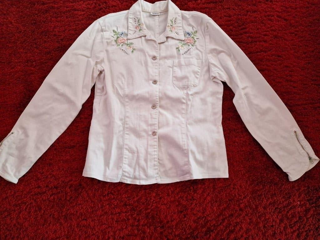 Together jas met bloemenborduursel, Ophalen of Verzenden, Gedragen, Maat 38/40 (M), Overige kleuren