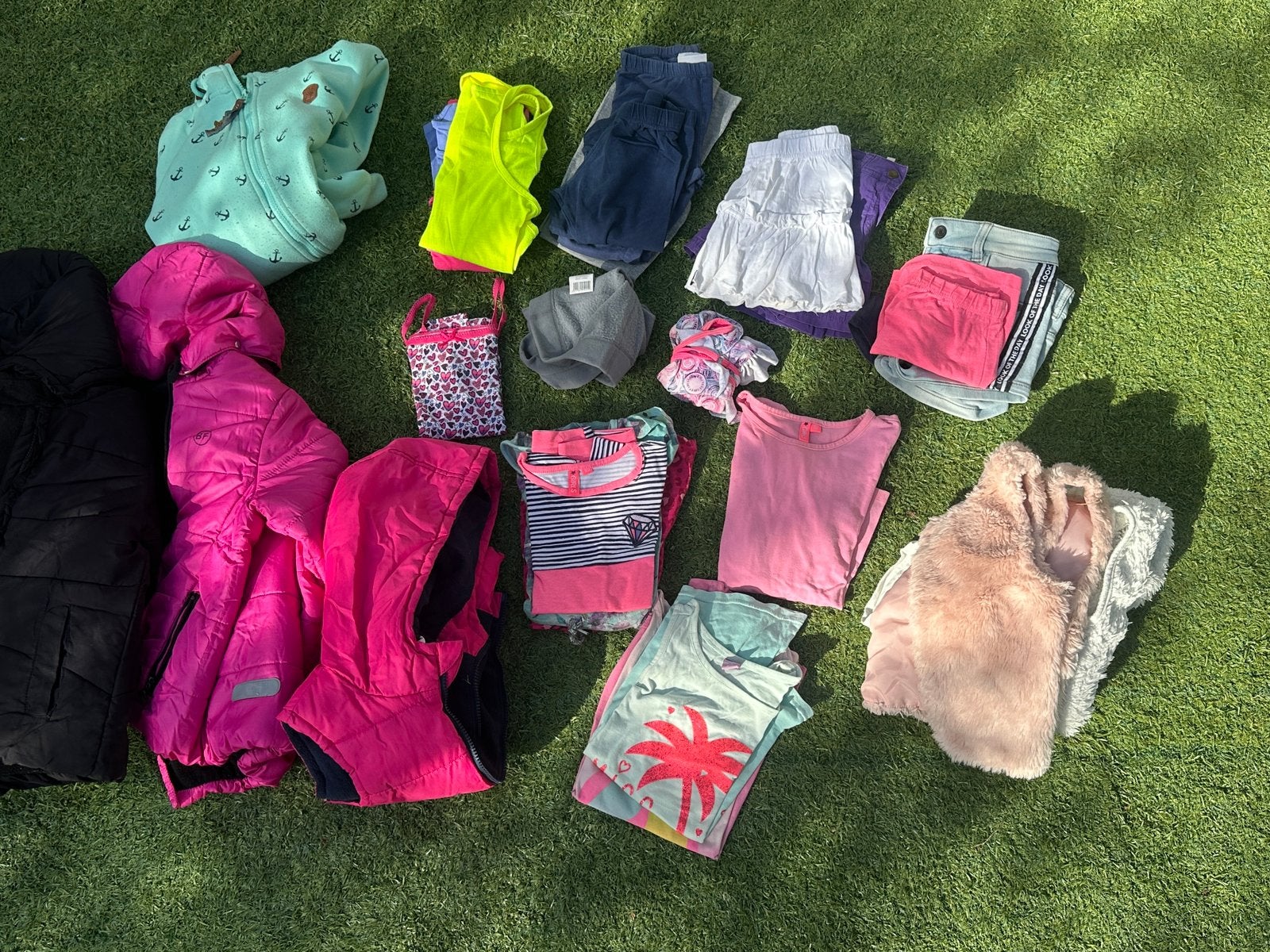 Kinderkleding pakket maat 116-122 (meisjes), Ophalen, Zo goed als nieuw, Meisje