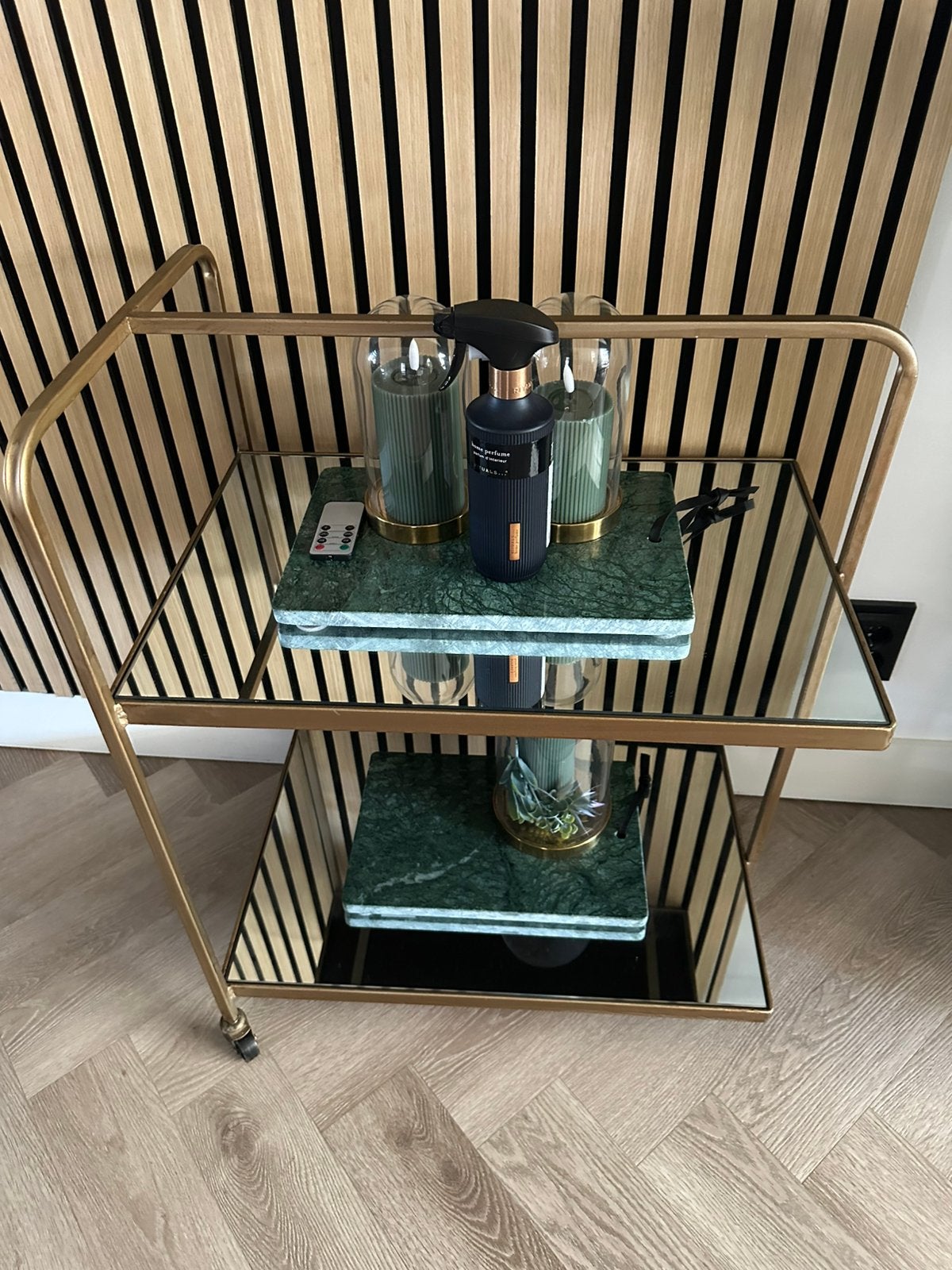 Riverdale bar tafel (zonder accessoires), Ophalen, Minder dan 50 cm, Zo goed als nieuw, Metaal