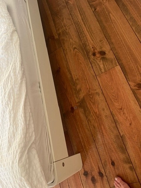 Auping auronde bed 180/200, Ophalen, Gebruikt, Wit, 180 cm