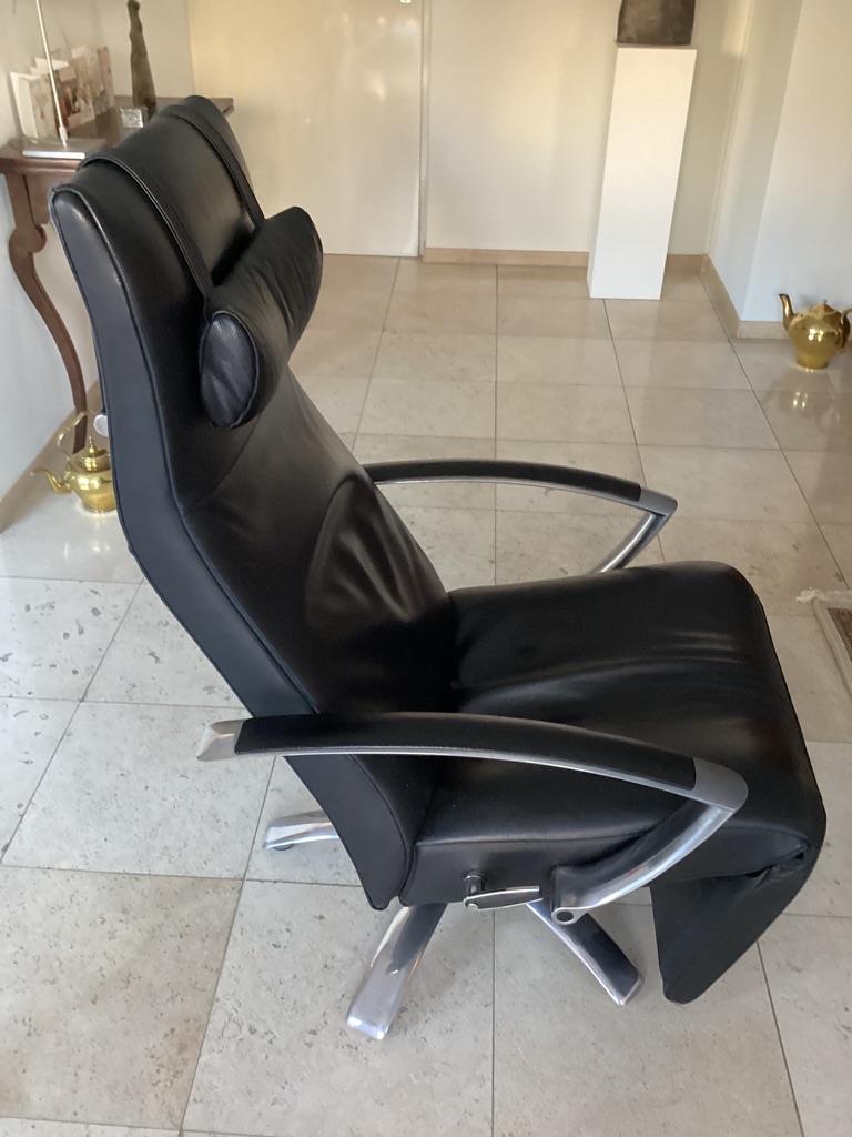 Relaxfauteuil Jori Brainbuilder, Huis en Inrichting, Fauteuils, Ophalen, Leer, 50 tot 75 cm, Design fauteuil van Jori.
