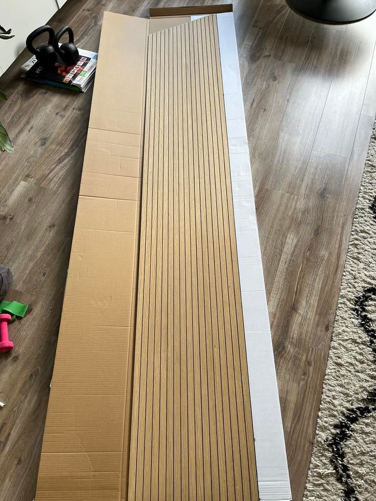 Wandpaneel, Hout, Nieuw, 240 cm, Wandbord of Wandpaneel