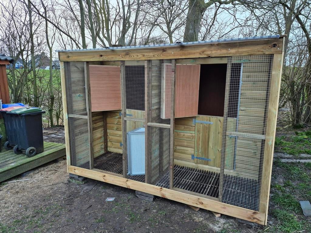Duivenhok 'special" 3x3 Incl. Ren, Dieren en Toebehoren, Pluimvee | Toebehoren, Kippenhok of Kippenren, Ophalen of Verzenden