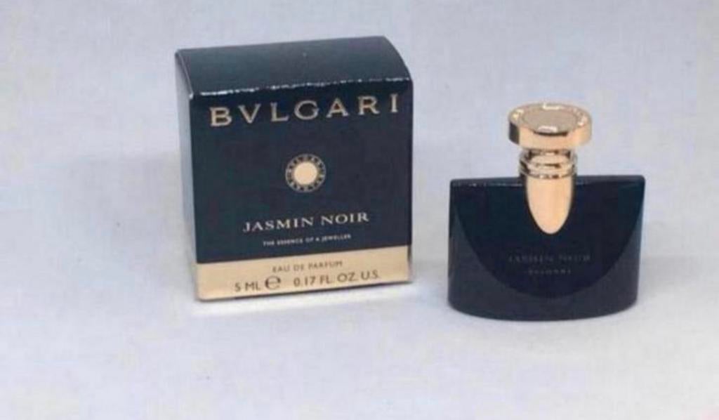 Parfum miniatuur Jasmin noir Bvlgari 5 ml eau de parfum, Ophalen of Verzenden, Nieuw, Miniatuur, Gevuld