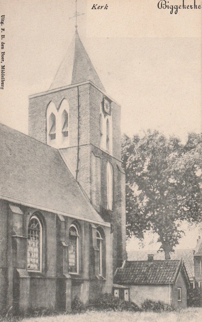 BIGGEKERKE Kerk, Verzenden, Voor 1920, Ongelopen, Zeeland