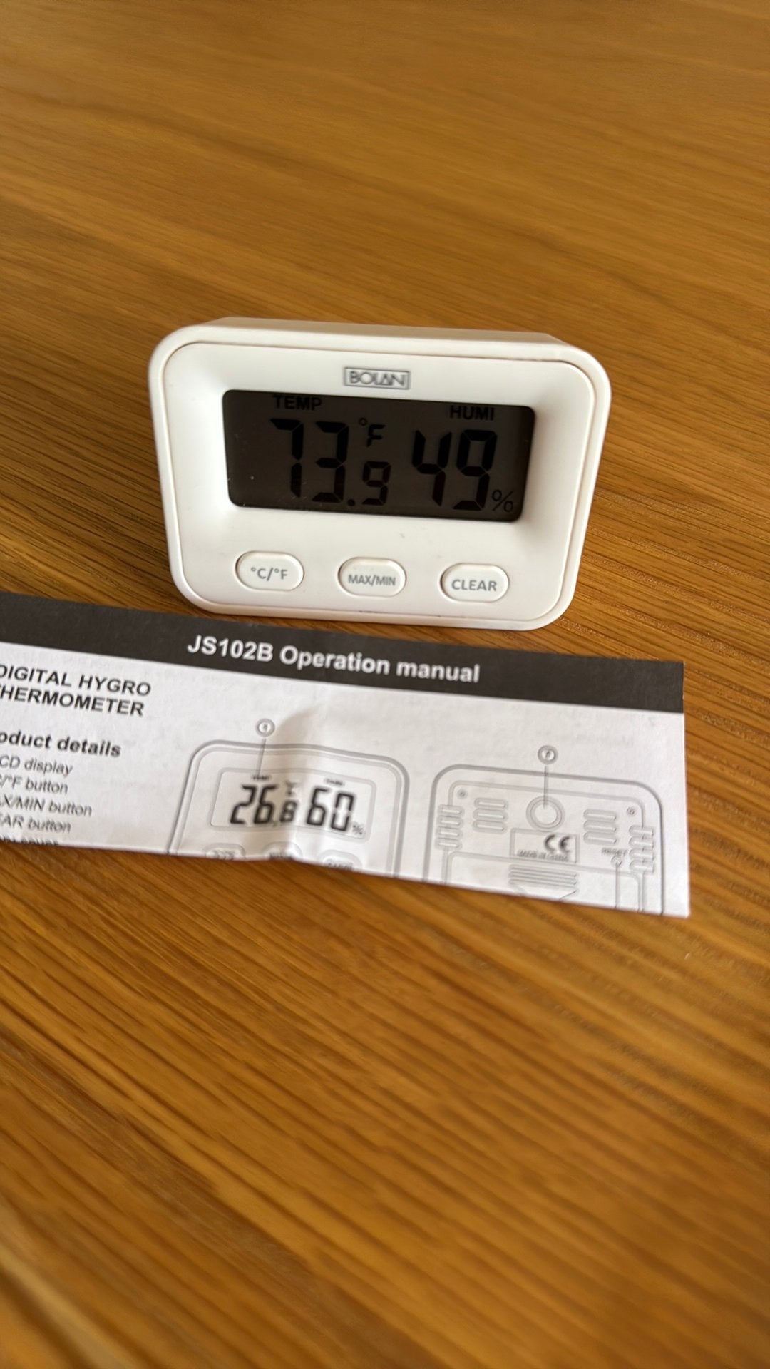 Bolan hygrometer piano, Ophalen, Zo goed als nieuw