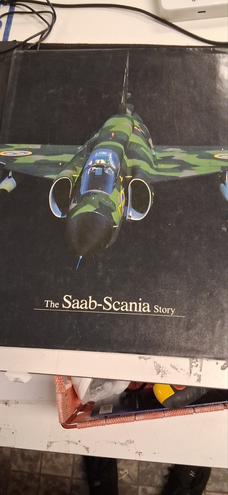 Het Saab-Scania Verhaal: Overzicht van Auto's en Vliegtui, Boeken, Ophalen of Verzenden, Zo goed als nieuw, Overige merken, Onbekend