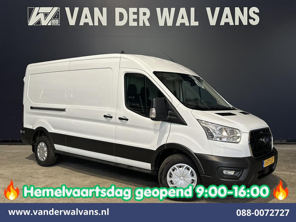 Ford Transit 2.0 TDCI 130pk L3H2 Euro6 Airco | Camera | Navi, Voorwielaandrijving, Stof, 4 cilinders, 2500 kg