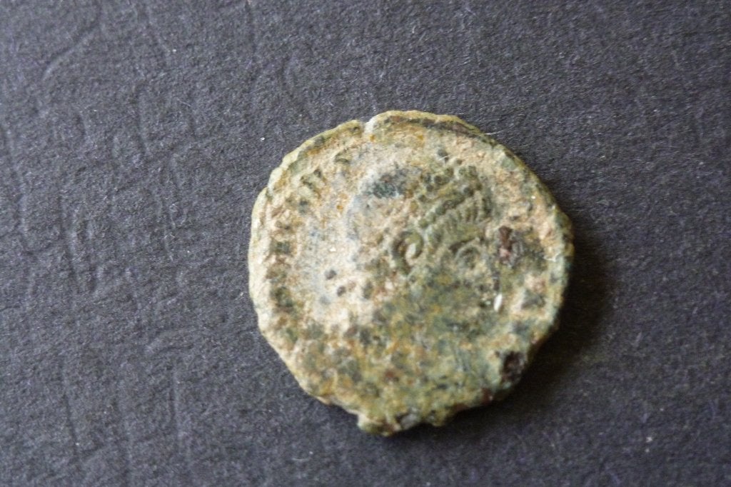 Romeinse munt - follis Keizer Augustus - 27 BC-14 AD 2,8 gr, Ophalen of Verzenden, Italië, Losse munt
