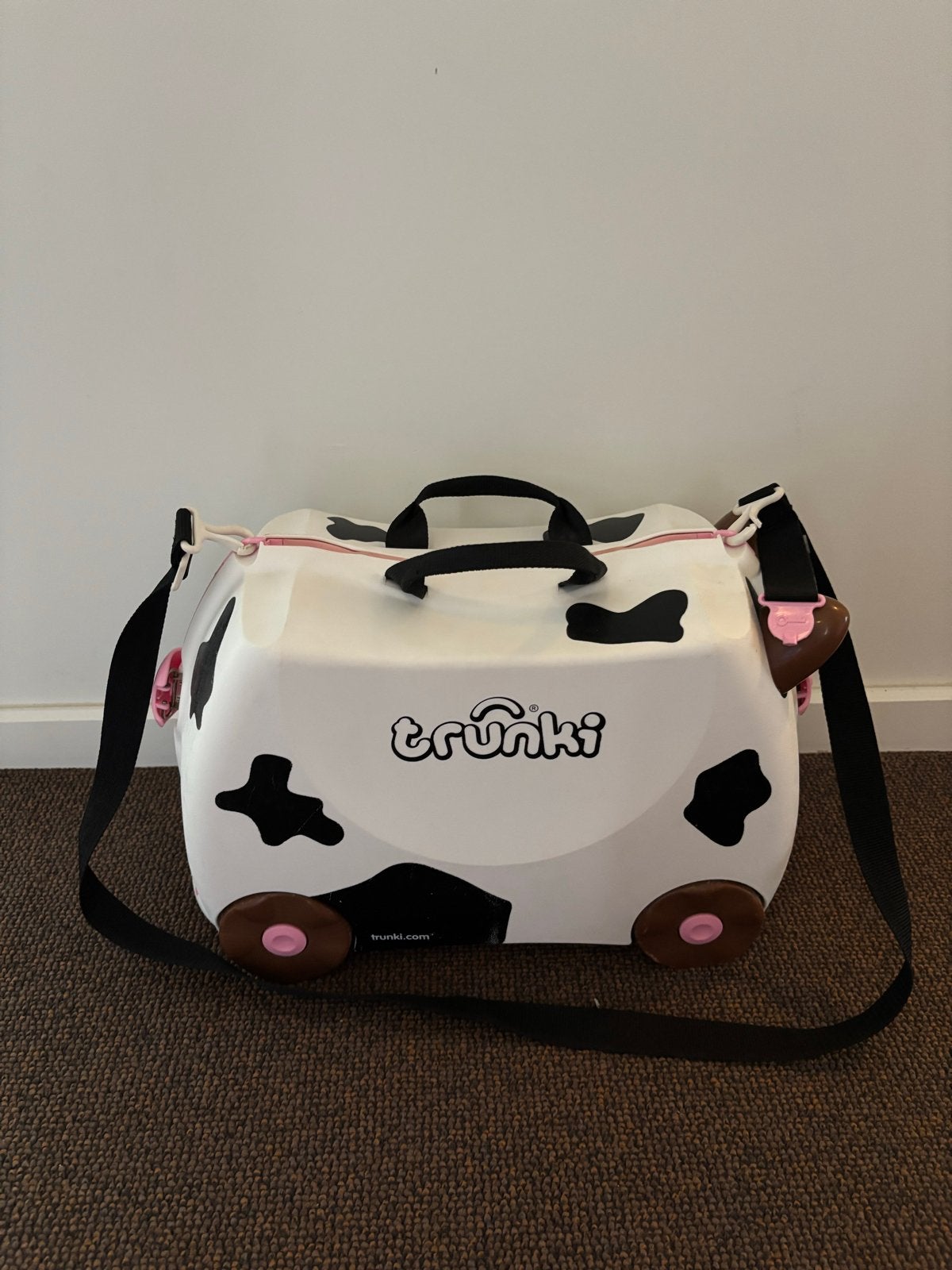 Trunki koffer koe - Handige kinderkoffer om op te rijden, Ophalen, Zo goed als nieuw